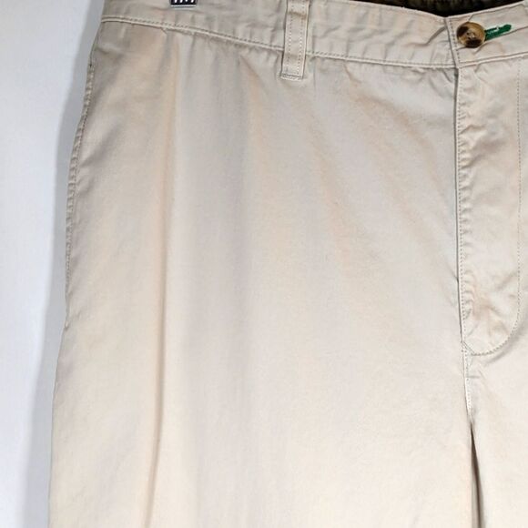Tommy Hilfiger 100% Cotton Khaki Pants Straight Leg Size 36x32 - Picture 10 of 10